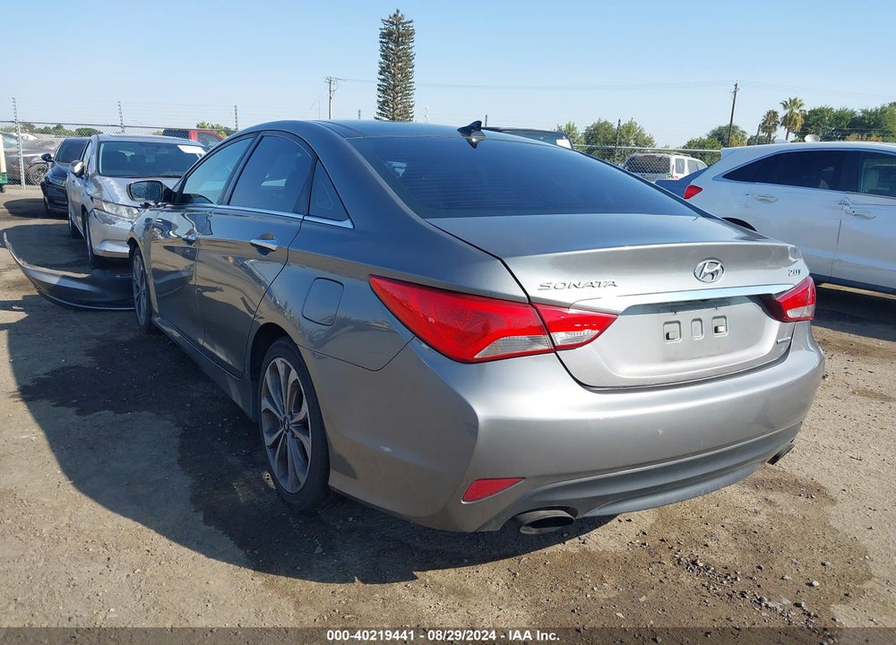 2014 HYUNDAI SONATA LIMITED 2.0T VIN: 5NPEC4AB3EH924110