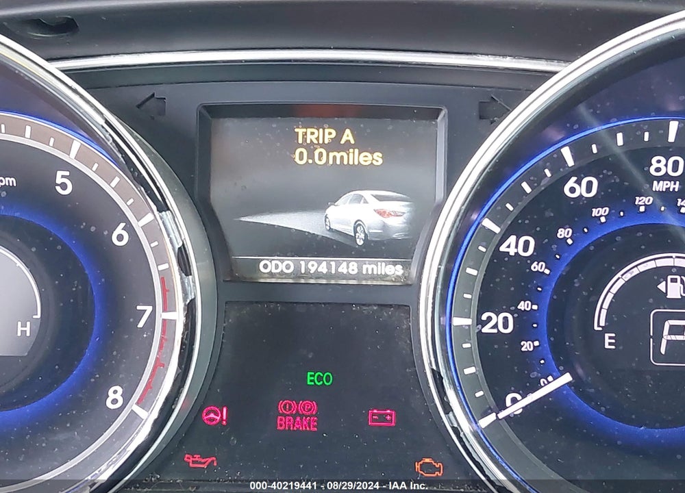 2014 HYUNDAI SONATA LIMITED 2.0T VIN: 5NPEC4AB3EH924110