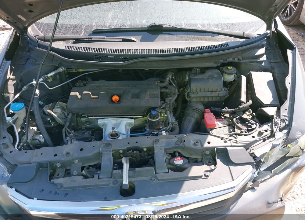 2012 HONDA CIVIC LX VIN: 2HGFB2F50CH522812