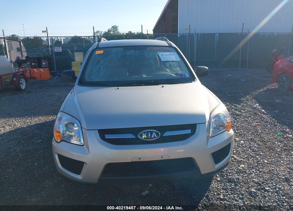 2009 KIA SPORTAGE LX V6 VIN: KNDJE723097580652