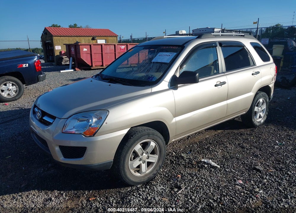 2009 KIA SPORTAGE LX V6 VIN: KNDJE723097580652