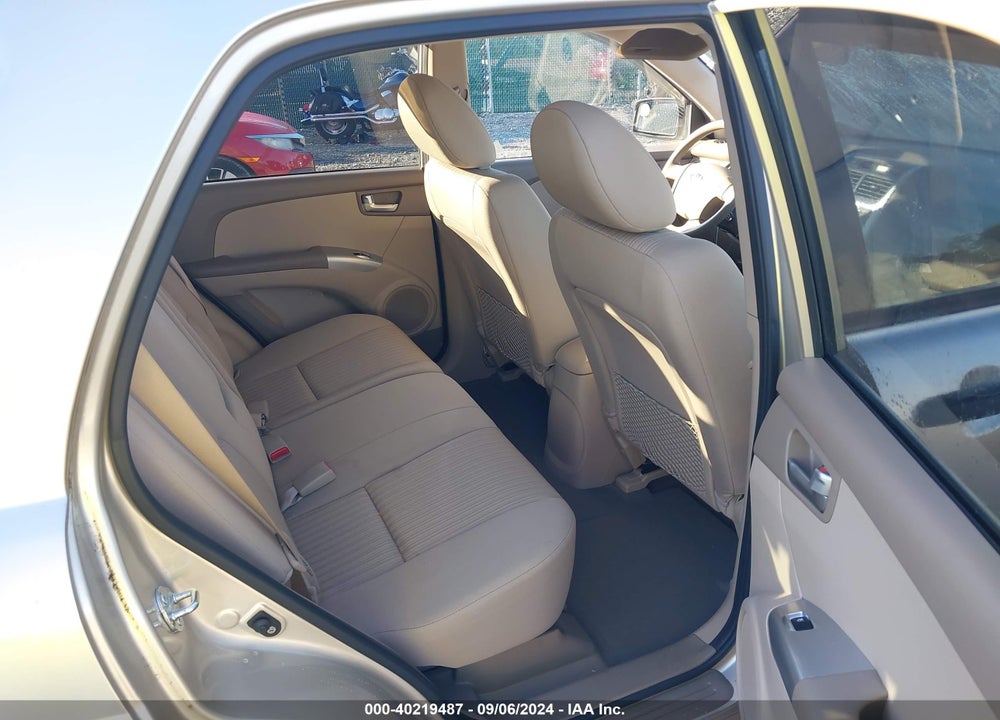 2009 KIA SPORTAGE LX V6 VIN: KNDJE723097580652