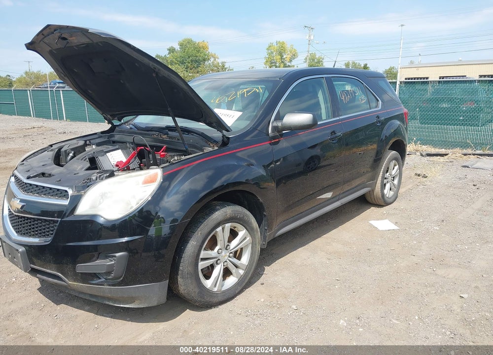 2013 CHEVROLET EQUINOX LS VIN: 2GNFLCEK8D6150164