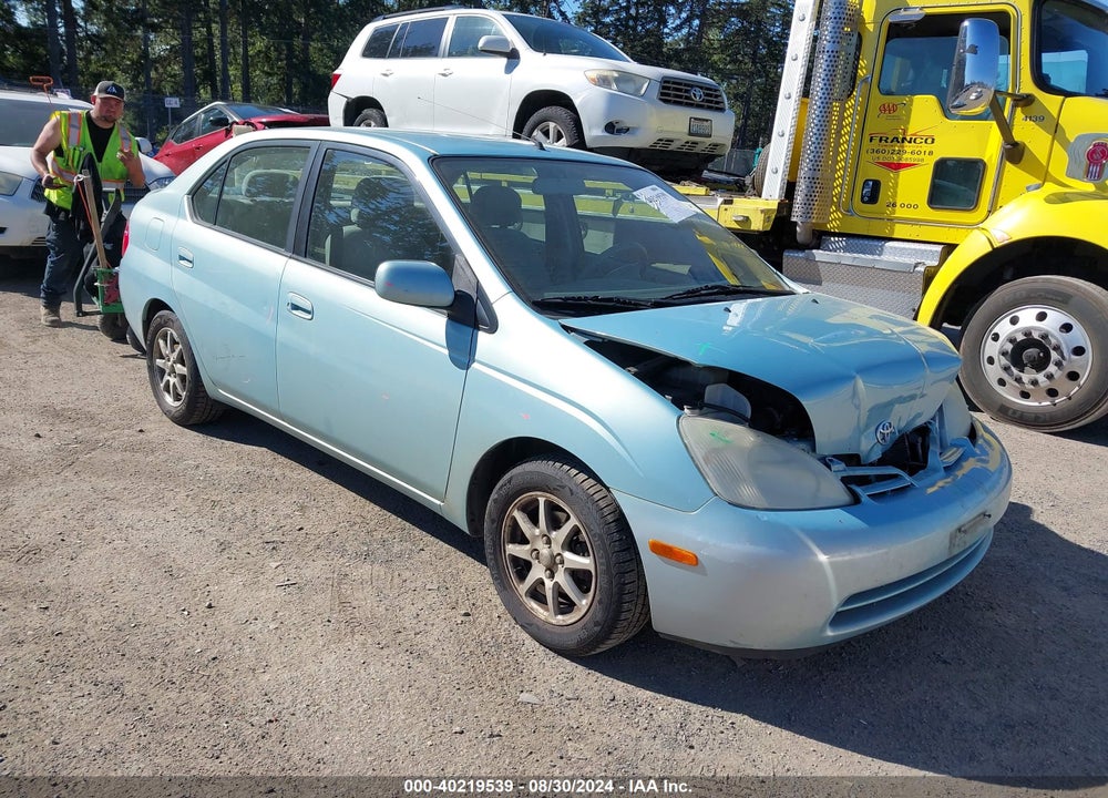 2002 TOYOTA PRIUS VIN: JT2BK12U020064124