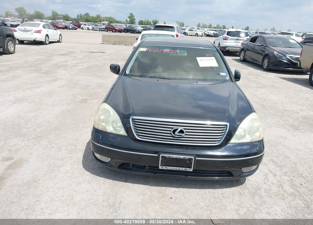 2002 LEXUS LS 430 VIN: JTHBN30FX20072650