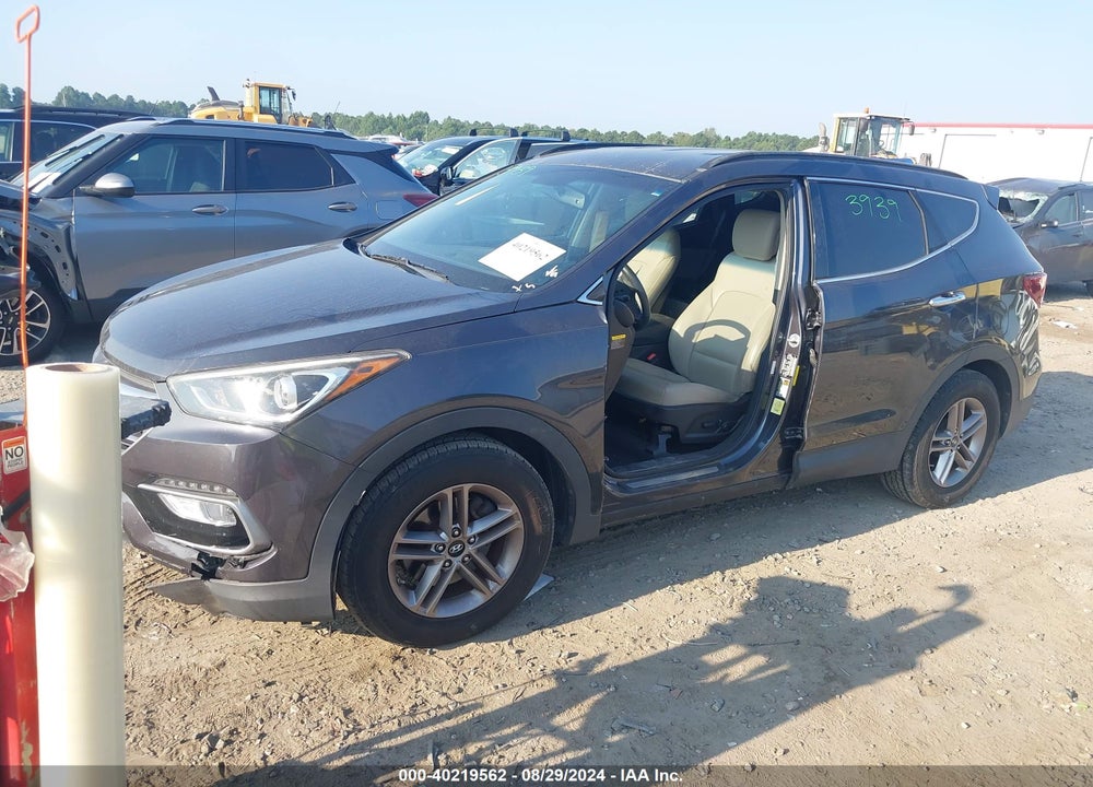 2017 HYUNDAI SANTA FE SPORT 2.4L VIN: 5XYZUDLBXHG382270