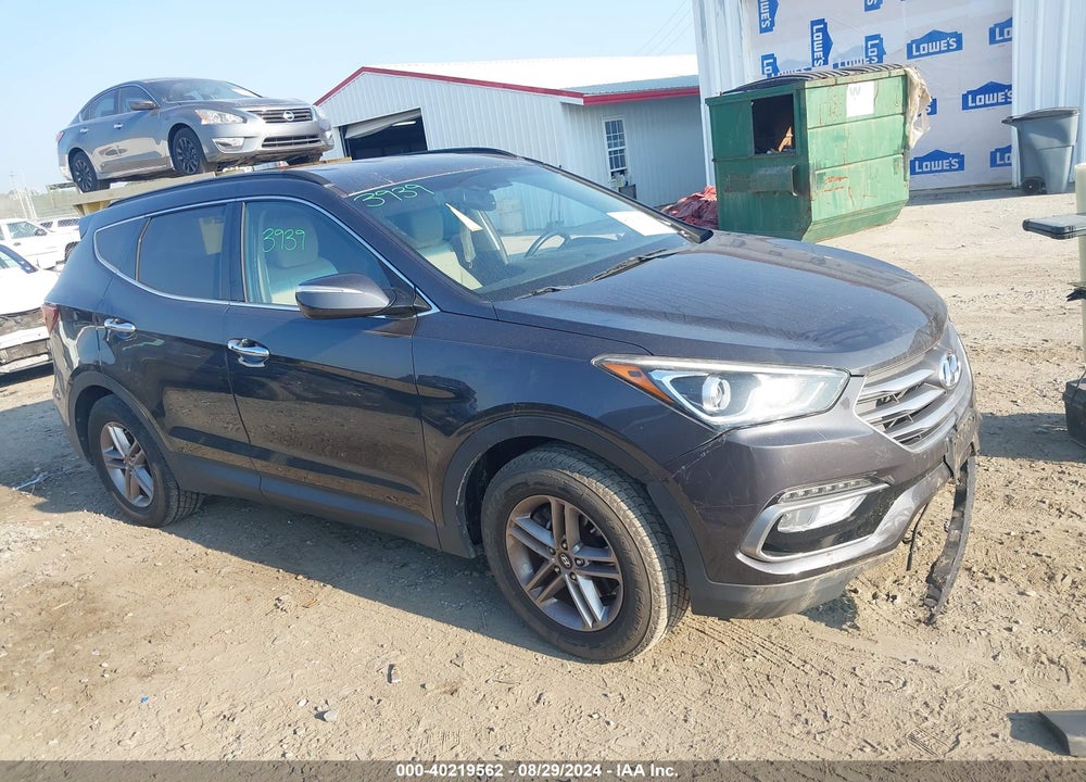 2017 HYUNDAI SANTA FE SPORT 2.4L VIN: 5XYZUDLBXHG382270