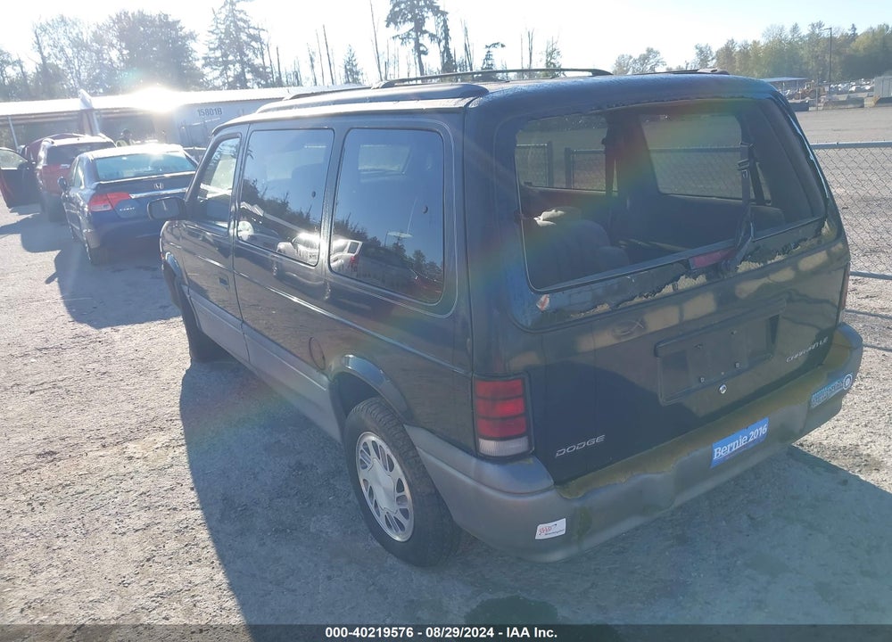 1995 DODGE CARAVAN VIN: 2B4GH55R3SR104807