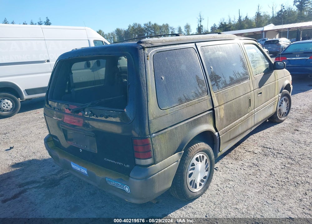 1995 DODGE CARAVAN VIN: 2B4GH55R3SR104807
