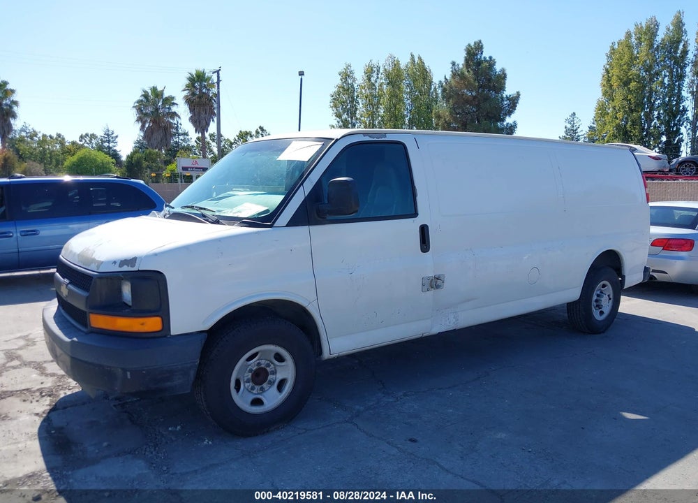 2008 CHEVROLET EXPRESS WORK VAN VIN: 1GCHG39KX81176063