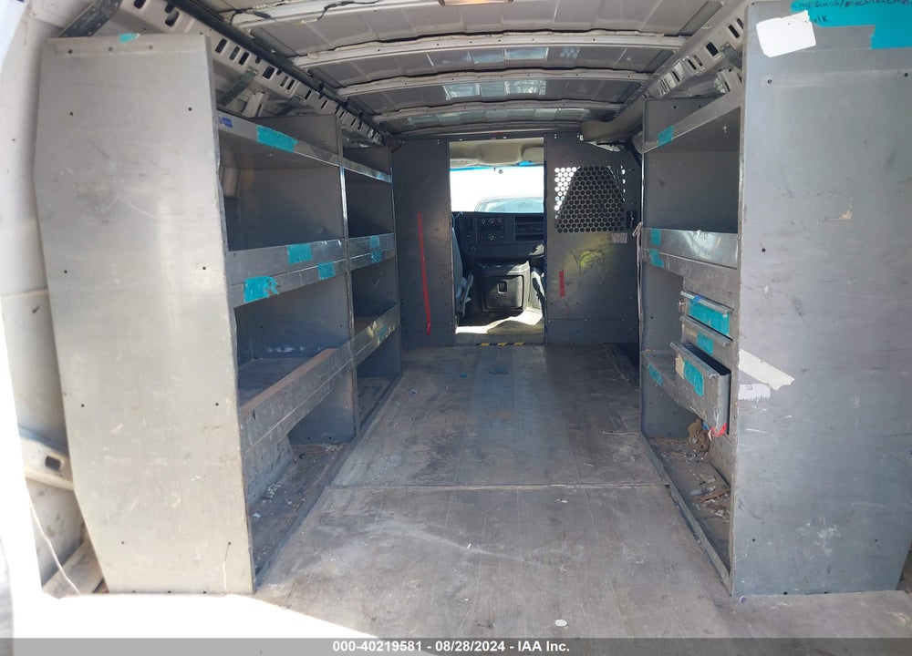 2008 CHEVROLET EXPRESS WORK VAN VIN: 1GCHG39KX81176063