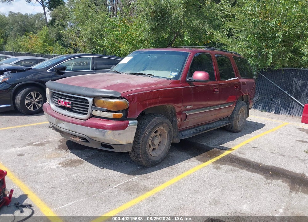 2001 GMC YUKON SLT VIN: 1GKEK13T01J236160
