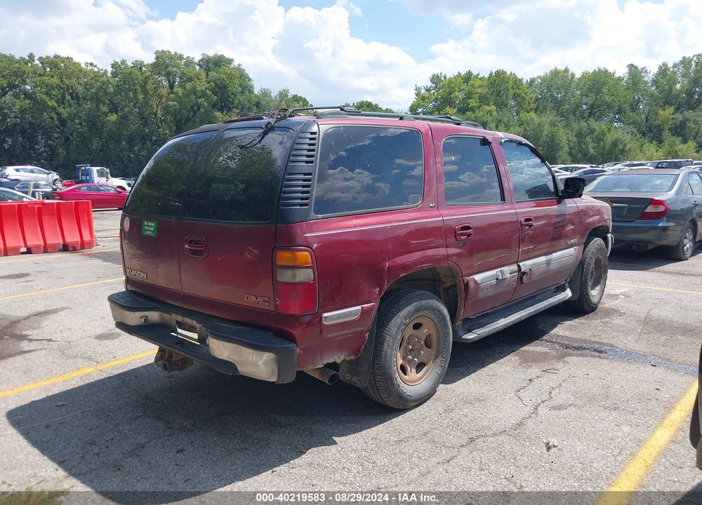 2001 GMC YUKON SLT VIN: 1GKEK13T01J236160