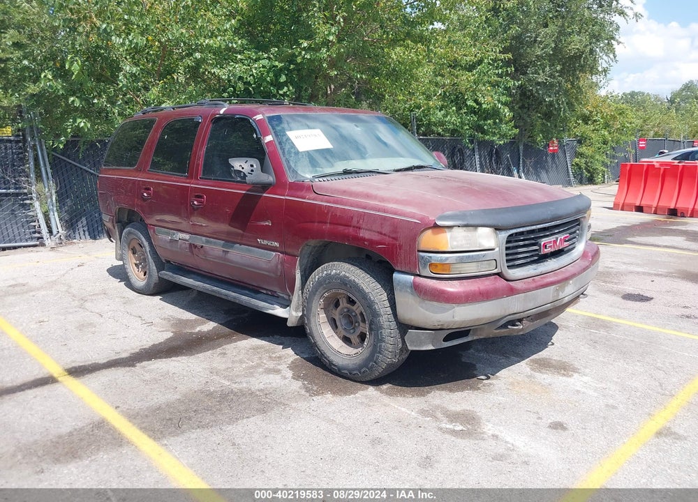 2001 GMC YUKON SLT VIN: 1GKEK13T01J236160