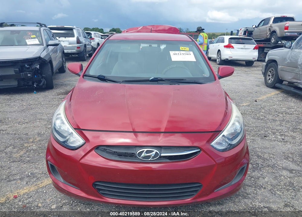 2015 HYUNDAI ACCENT GLS VIN: KMHCT4AE9FU854942