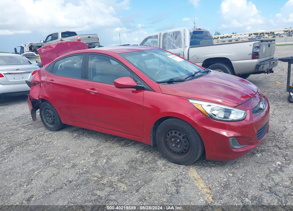 2015 HYUNDAI ACCENT GLS VIN: KMHCT4AE9FU854942