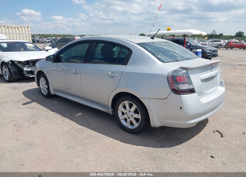 2010 NISSAN SENTRA 2.0SR VIN: 3N1AB6AP7AL697610