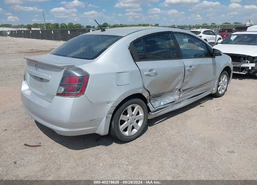 2010 NISSAN SENTRA 2.0SR VIN: 3N1AB6AP7AL697610