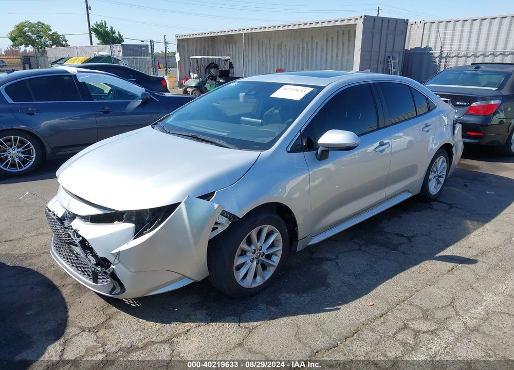 2020 TOYOTA COROLLA XLE VIN: JTDFPRAE9LJ046526