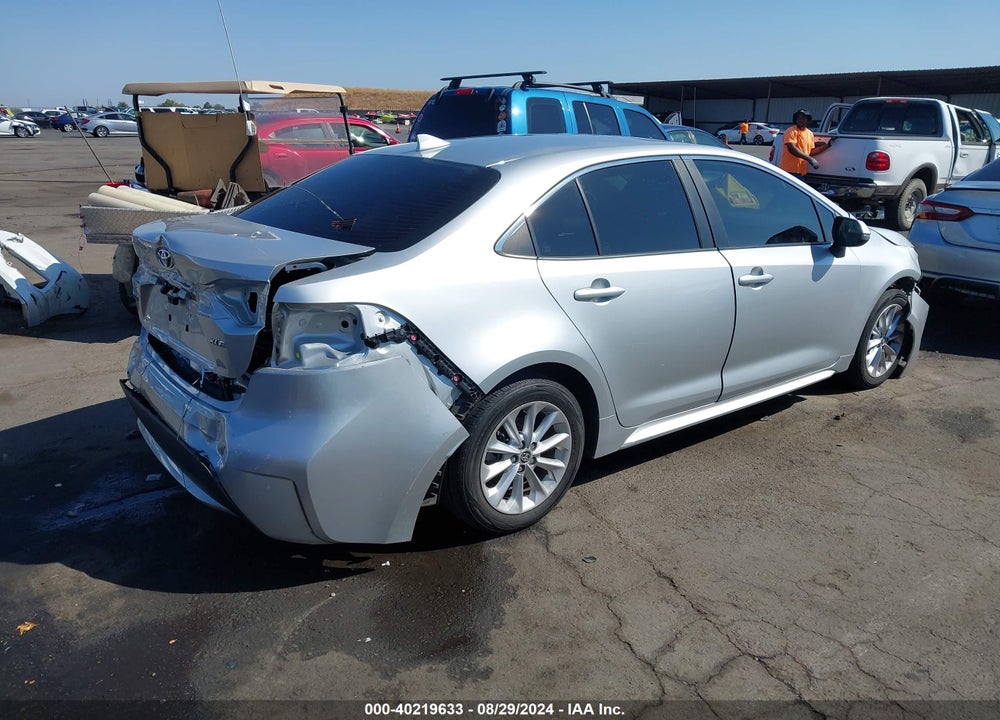2020 TOYOTA COROLLA XLE VIN: JTDFPRAE9LJ046526