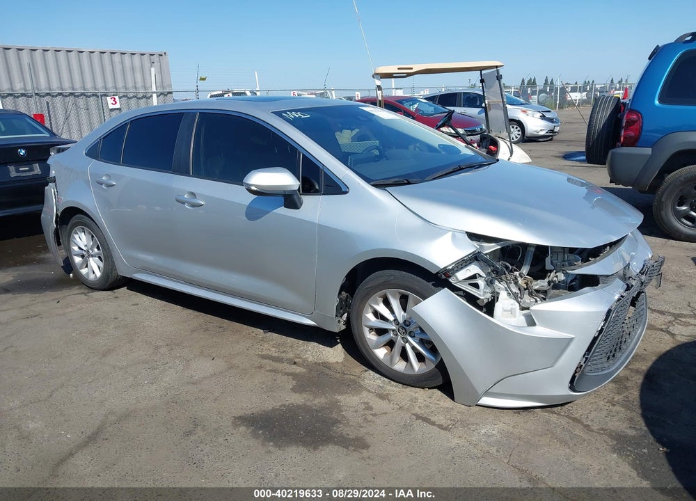 2020 TOYOTA COROLLA XLE VIN: JTDFPRAE9LJ046526