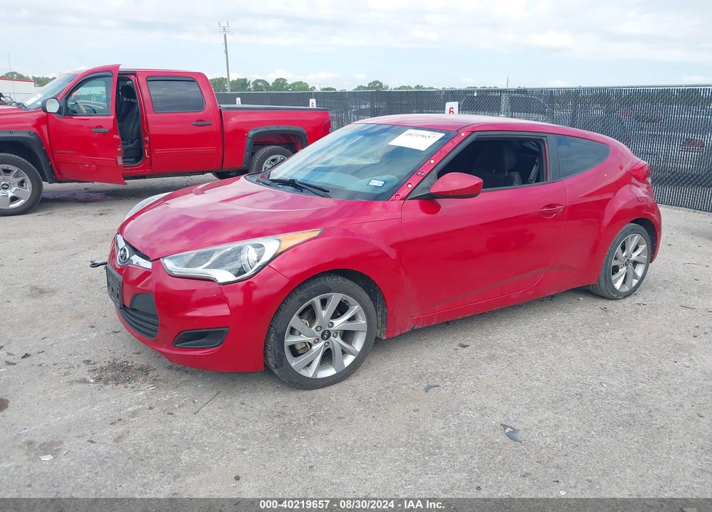 2016 HYUNDAI VELOSTER VIN: KMHTC6AD8GU260816