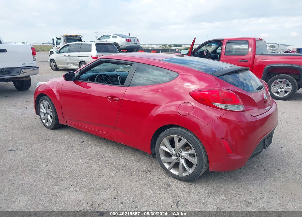 2016 HYUNDAI VELOSTER VIN: KMHTC6AD8GU260816