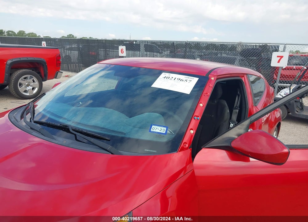 2016 HYUNDAI VELOSTER VIN: KMHTC6AD8GU260816