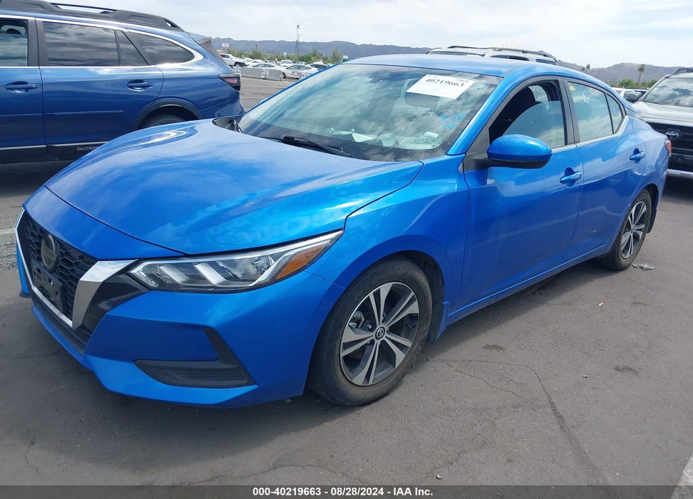 2021 NISSAN SENTRA SV XTRONIC CVT VIN: 3N1AB8CV0MY219527