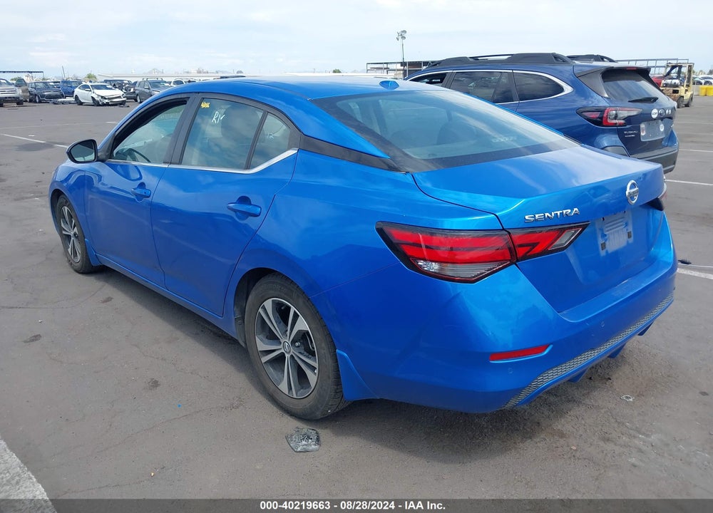 2021 NISSAN SENTRA SV XTRONIC CVT VIN: 3N1AB8CV0MY219527