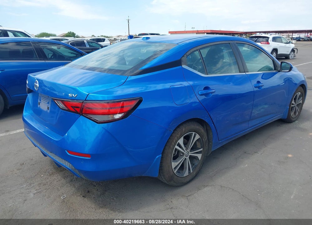 2021 NISSAN SENTRA SV XTRONIC CVT VIN: 3N1AB8CV0MY219527