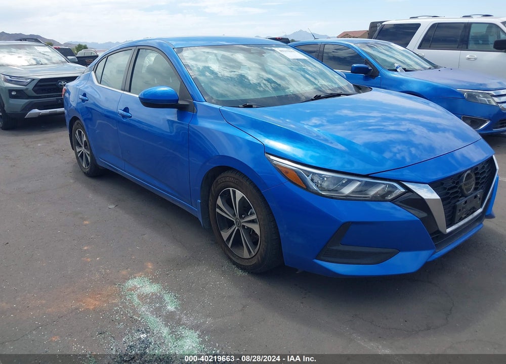2021 NISSAN SENTRA SV XTRONIC CVT VIN: 3N1AB8CV0MY219527