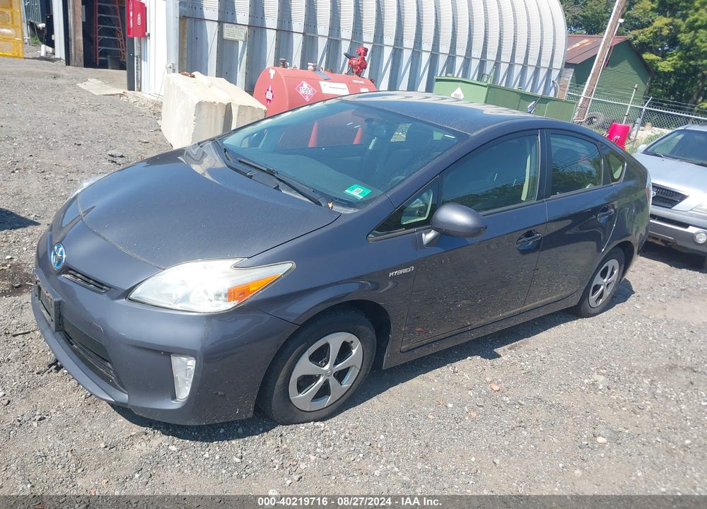 2012 TOYOTA PRIUS THREE VIN: JTDKN3DU5C1558224