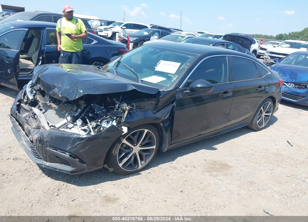 2023 HONDA CIVIC TOURING VIN: 2HGFE1F91PH309085