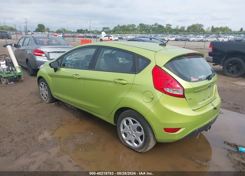 2012 FORD FIESTA SE VIN: 3FADP4EJ3CM172892