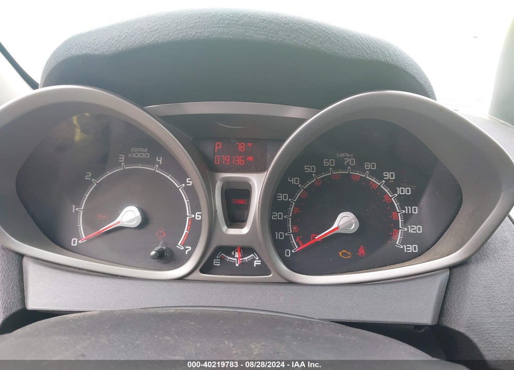 2012 FORD FIESTA SE VIN: 3FADP4EJ3CM172892