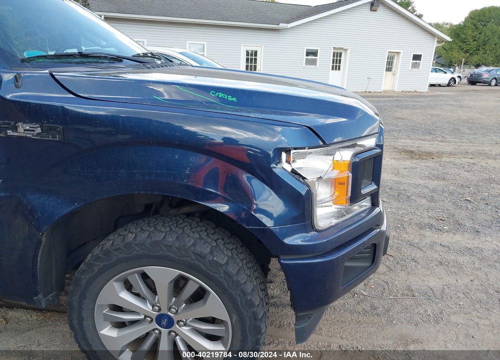 2018 FORD F-150 XL VIN: 1FTFX1EG8JFB10262