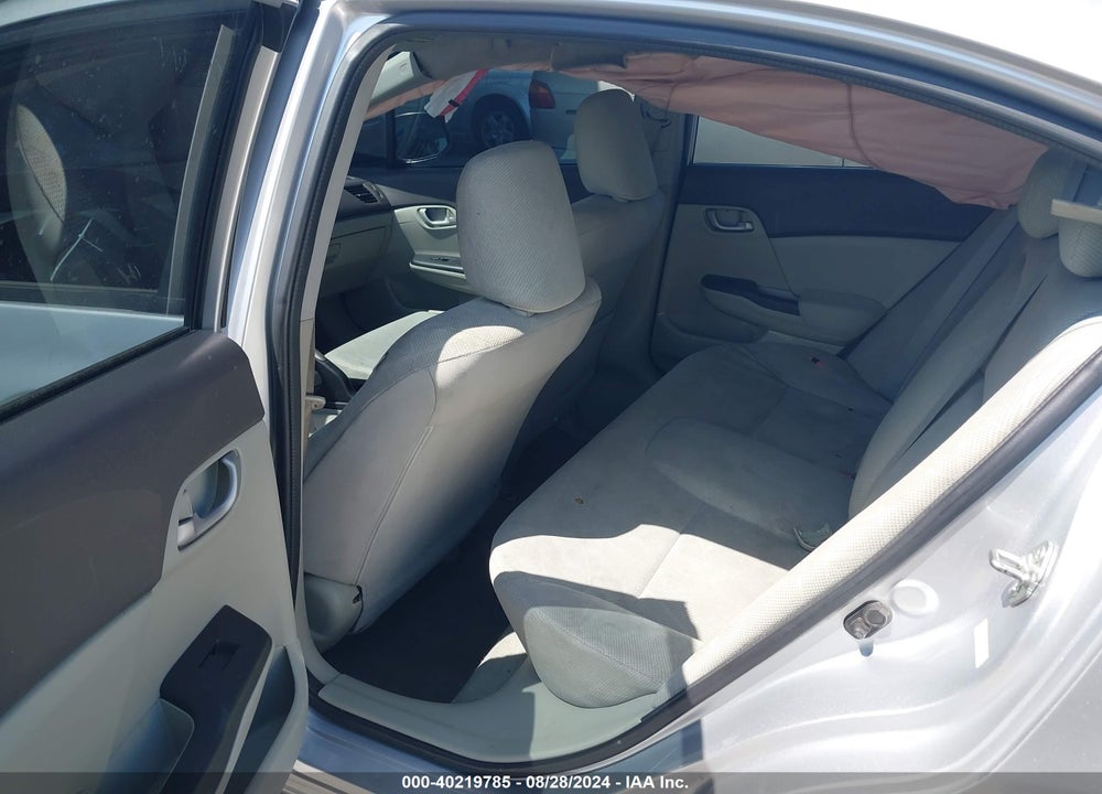 2012 HONDA CIVIC LX VIN: 19XFB2F51CE076891