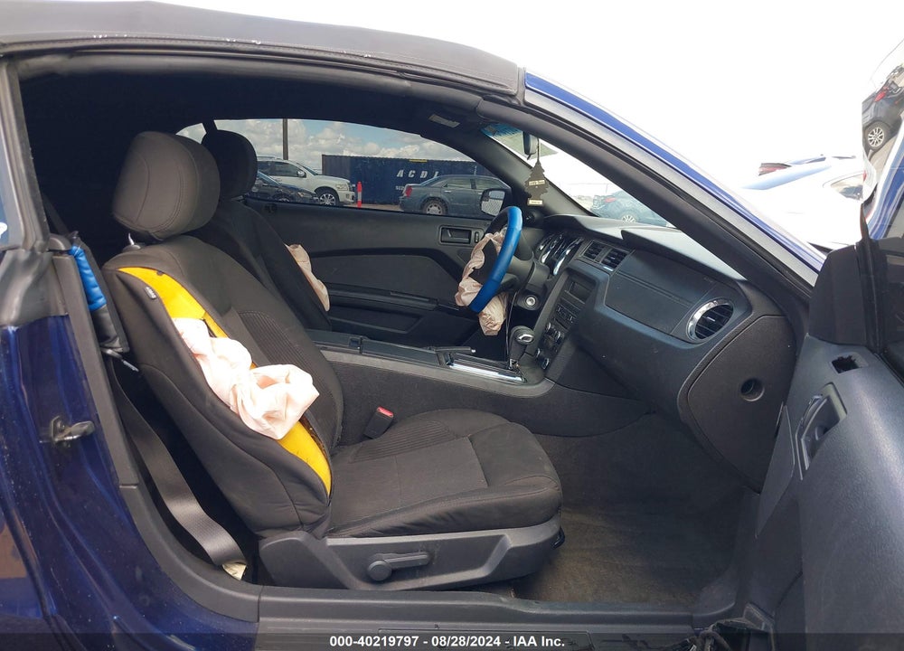 2012 FORD MUSTANG V6 VIN: 1ZVBP8EM8C5285033