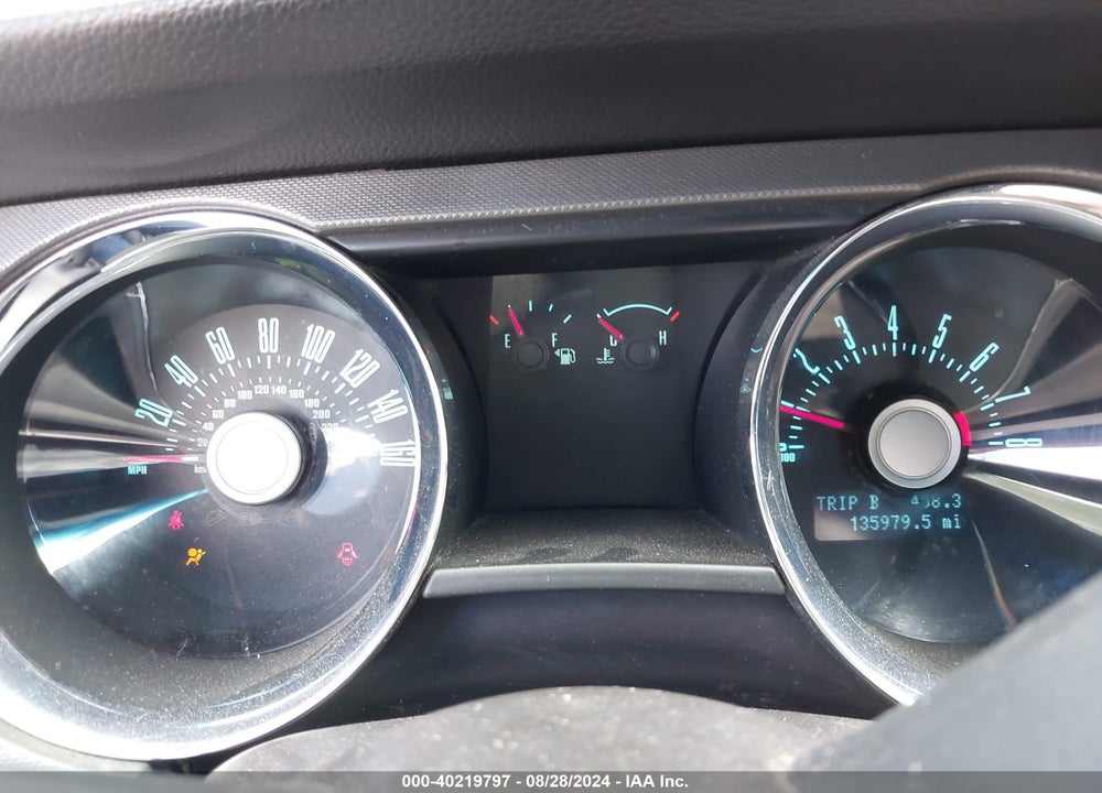 2012 FORD MUSTANG V6 VIN: 1ZVBP8EM8C5285033