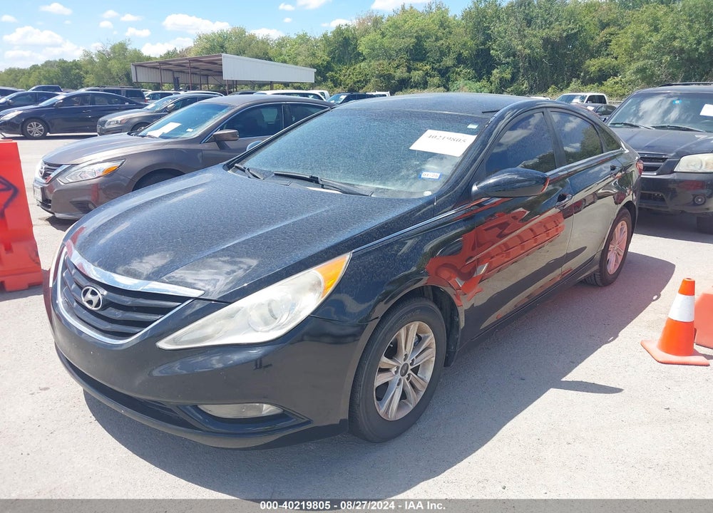 2013 HYUNDAI SONATA GLS VIN: 5NPEB4AC6DH727250