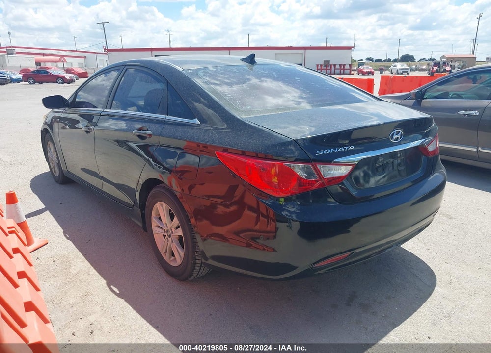 2013 HYUNDAI SONATA GLS VIN: 5NPEB4AC6DH727250