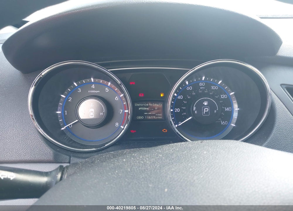2013 HYUNDAI SONATA GLS VIN: 5NPEB4AC6DH727250