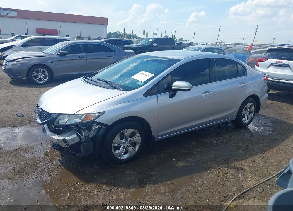 2015 HONDA CIVIC LX VIN: 19XFB2F58FE019978