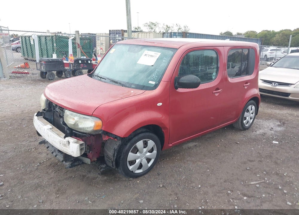 2009 NISSAN CUBE 1.8 VIN: JN8AZ28R59T126430