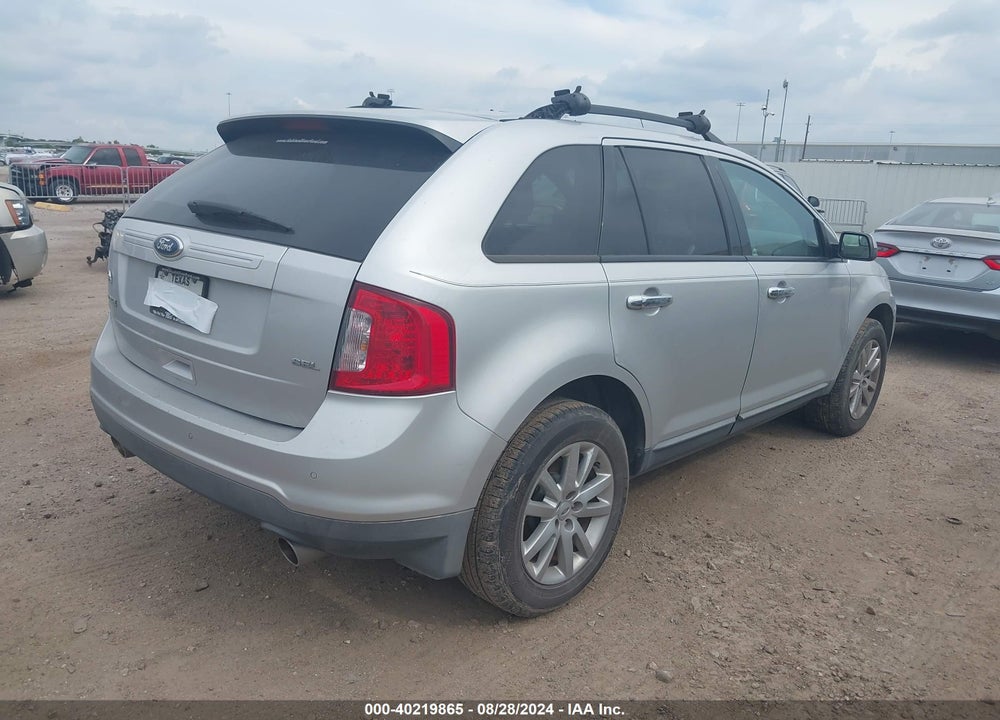 2012 FORD EDGE SEL VIN: 2FMDK3JC4CBA12494
