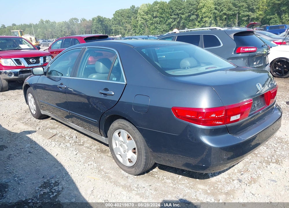 2005 HONDA ACCORD 2.4 LX VIN: 1HGCM56455A054731