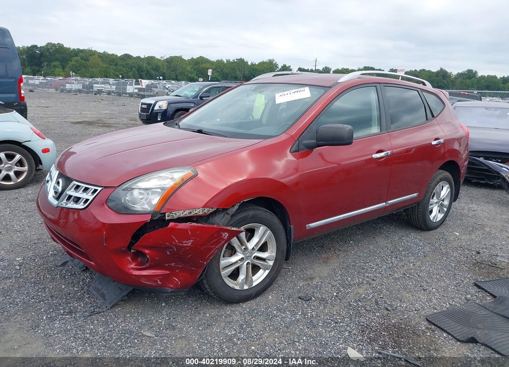 2015 NISSAN ROGUE SELECT S VIN: JN8AS5MV6FW766908