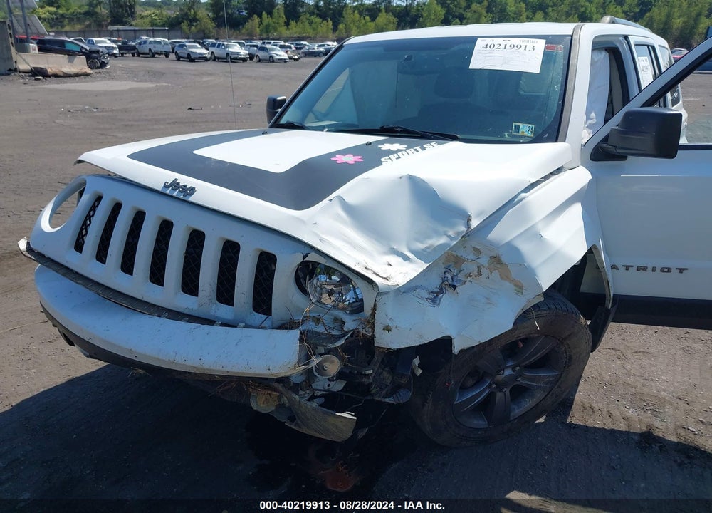 2016 JEEP PATRIOT SPORT SE VIN: 1C4NJRBB3GD786370
