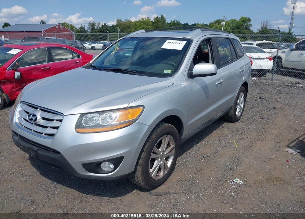 2011 HYUNDAI SANTA FE LIMITED V6 VIN: 5XYZKDAG4BG060753